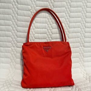 Prada Vibrant Red Shoulder Bag